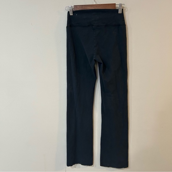 Aerie Boot Cut Semi Evase Flare Black Leggings Tight Women’s Size Small - Picture 3 of 6